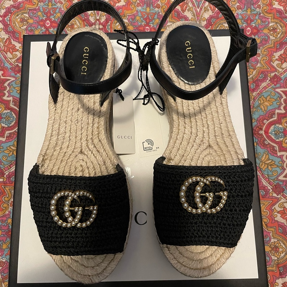 Gucci platform sandals